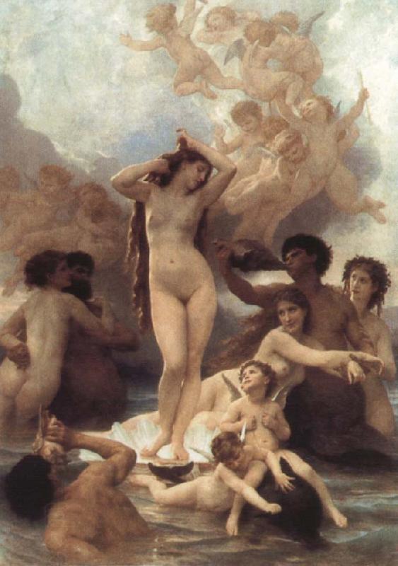 Adolphe William Bouguereau The Birth of Venus China oil painting art